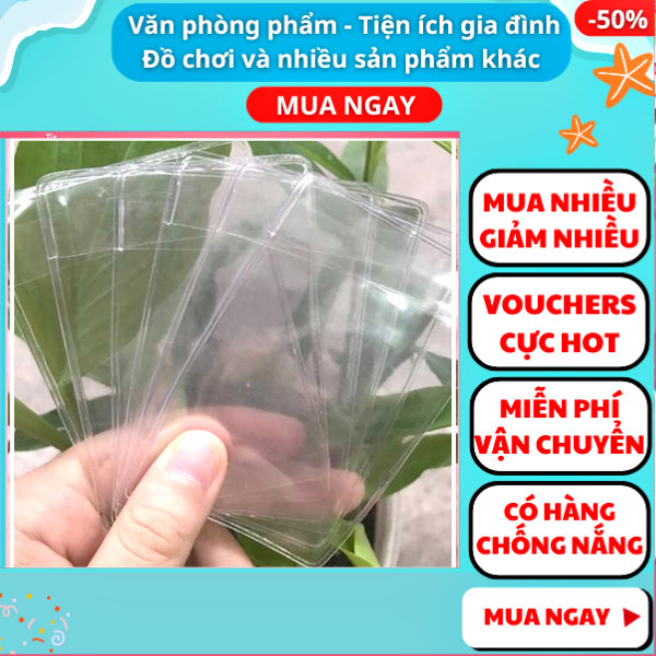 Bao bọc thẻ căn cước công dân , bao bọc thẻ atm - bọc thẻ căn cước - bọc thẻ căn cước công dân - bọc thẻ căn cước có nắp - bọc thẻ học sinh - bọc thẻ nhân viên - Nguyễn Thùy Store
