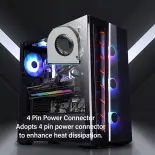 CPU quạt tản nhiệt tốt tản nhiệt ABS nhôm hợp kim fan đối với nâng cấp