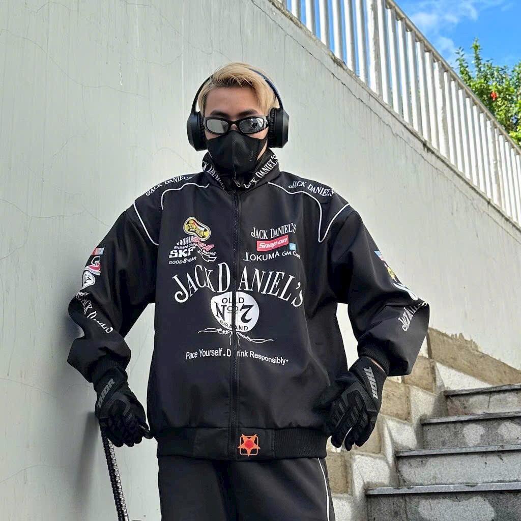 Áo Khoác Dù Nam Nữ 2 Lớp Dày Dặn Đi Phượt Form Rộng Phá Cách Unisex Cực Chất