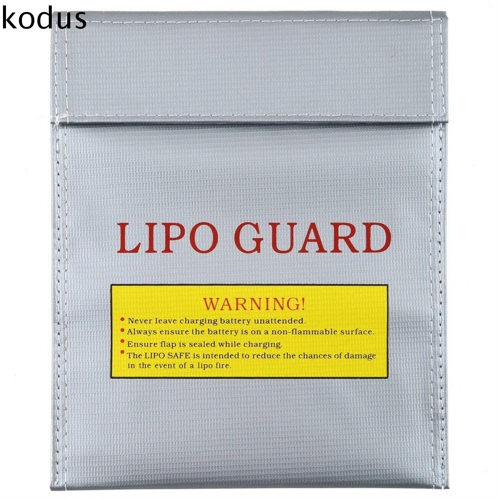 KODUS 18x23cm 30x23cm Túi bảo vệ ắc quy Không thấm nước RC Lipo Bảo vệ pin Lipo Túi sạc Túi an toàn Pin Túi bảo vệ chống cháy Túi đựng pin
