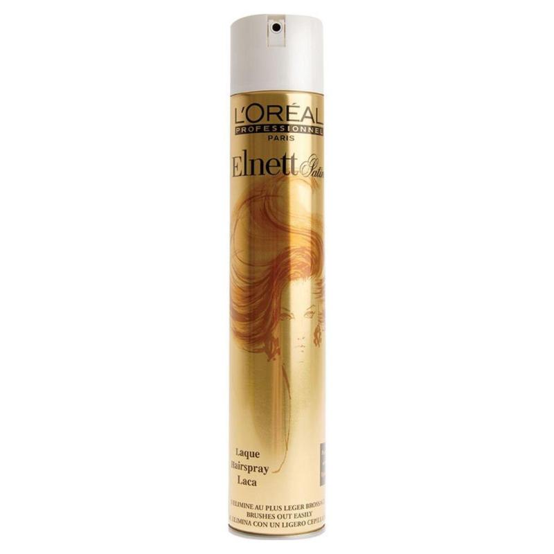 Buy L’Oreal Professional Elnett Hairspray 500ml - Long-Lasting Hold • Shiny Finish • Soft Touch • Micro-Diffuser Sprays Ultra-Fine Loreal Lacquer• Extra Root-Lift Volumised Styling Effect Singapore