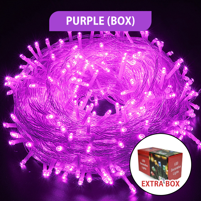 10M 100 LED String Twinkle light Fairy Light Lights Colorful Garland Christmas Tree For Party Holiday Home Deco Garden