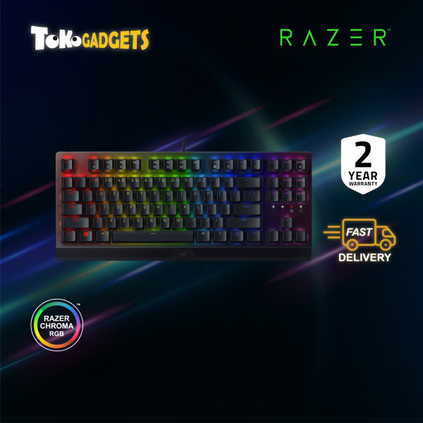 Razer™ BlackWidow V3 Tenkeyless - Mechanical Gaming Keyboard Singapore