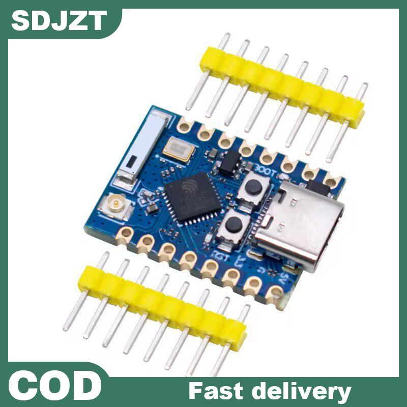 💖[HOT SALE]🎈🎈SDJZT ESP32C3โปรมินิ1ชุดบอร์ดพัฒนาชิป ESP32C3FH4โมดูล ในตัวสำหรับอุตสาหกรรม IOT และระบบควบคุมแบบฝังตัว ราคา 101 บาท*ส่งฟรี