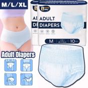 Bermababy Adult Disposable Pull Up Diapers, Leak-Proof, Absorbent