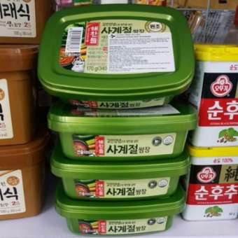 Tương đậu Hàn Quốc trộn ăn liền Ssamjang Chấm Thịt nướng, Thịt luộc, Gỏi