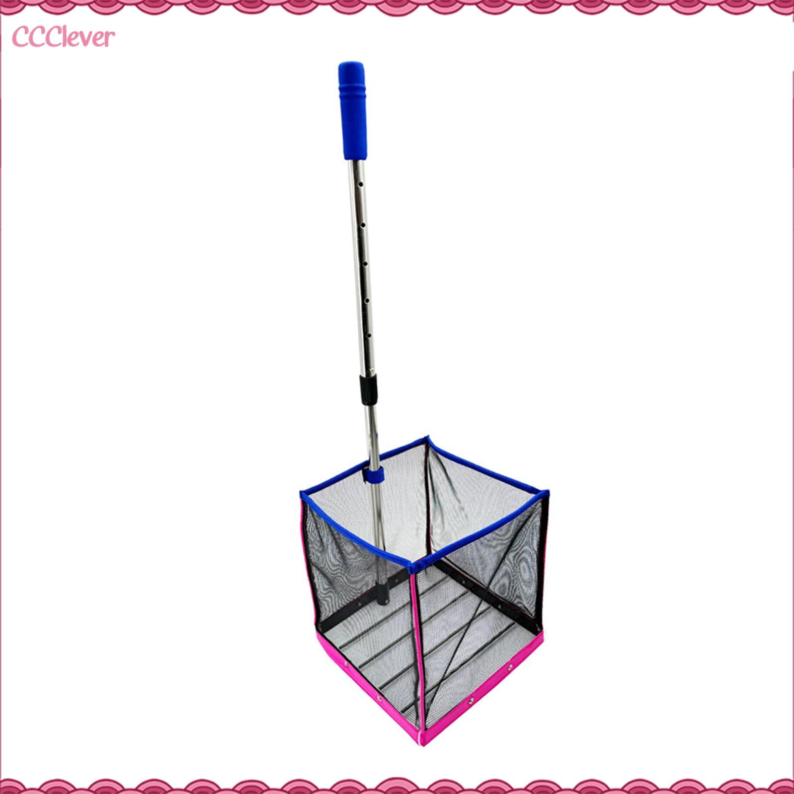 Ccclever pickleball bóng dụng cụ lấy bóng golf giỏ xách tay Dung tích lớn Cần Câu Thu gọn picker pickleball Túi đựng đồ