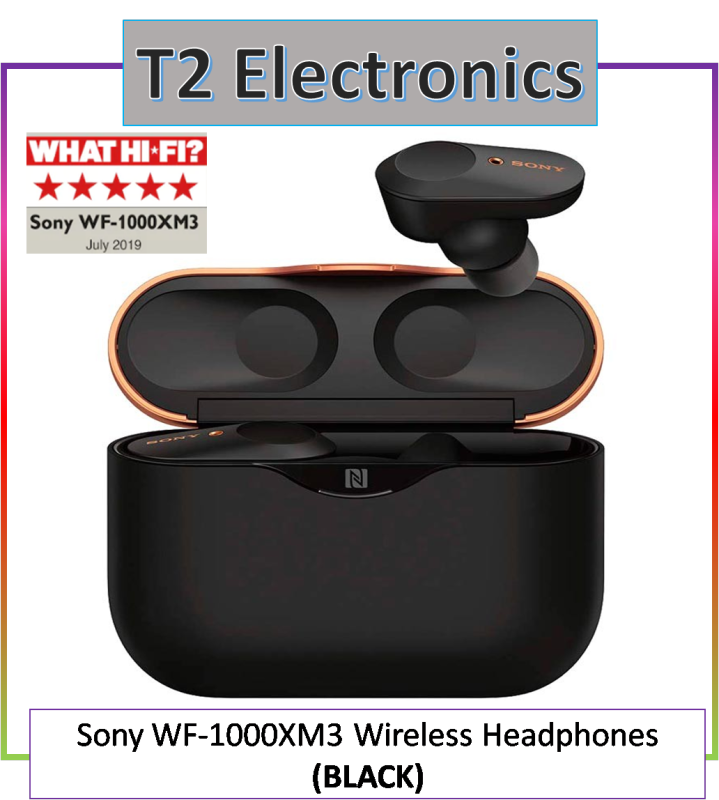 Sony WF-1000XM3 Wireless Noise Cancelling Headphones - T2 electronics Singapore