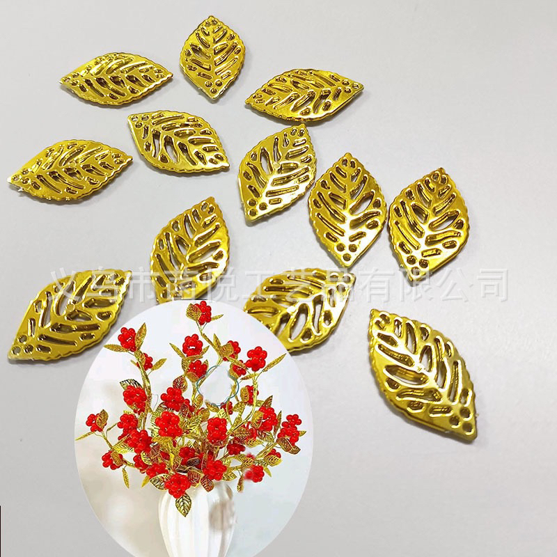 Lá làm hoa 100g màu vàng mạ UV điện làm hoa handmade và phụ kiện trang trí DIY