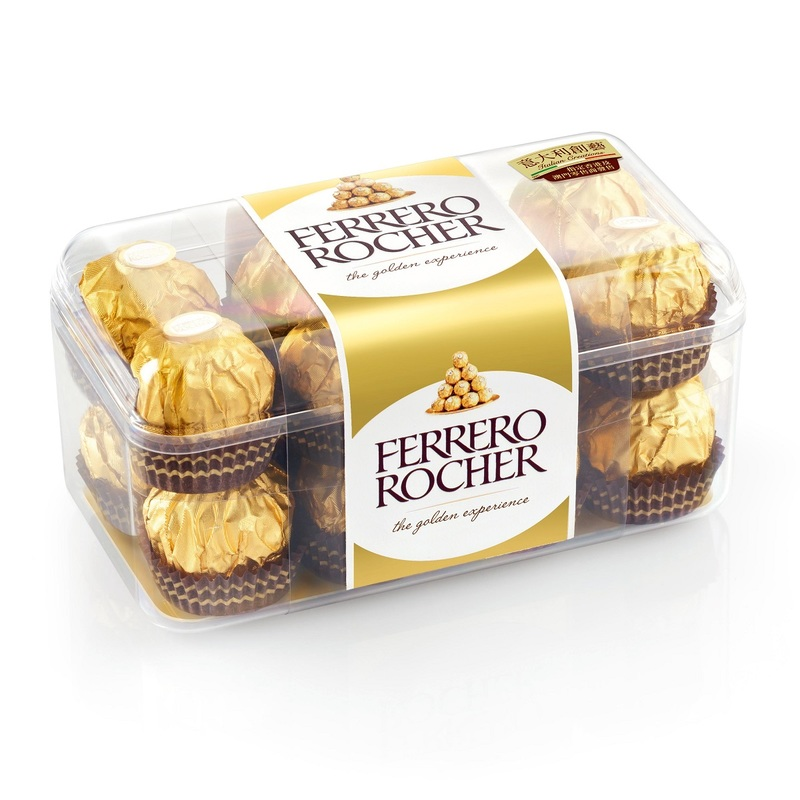 Socola FERRERO ROCHER cao cấp 16 viên với quy cách đóng gói 1 hộp 200g