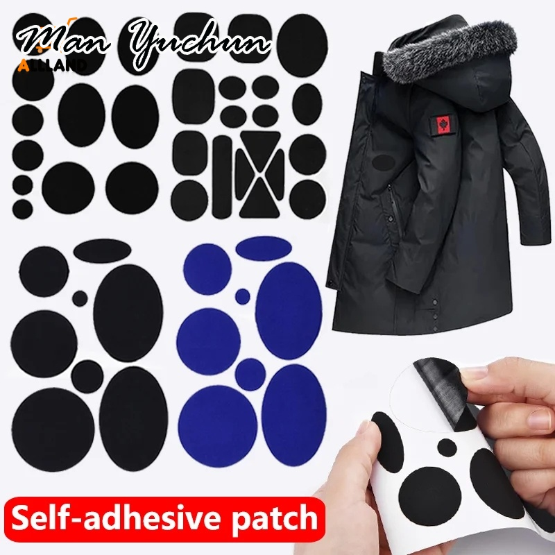 MANYUCHUN เสื้อผ้าติดด้วยตนเอง vás การออกแบบซักรีดต่างๆในสีดำที่สามารถซักรีดได้ ราคา 9 บาท*ส่งฟรี