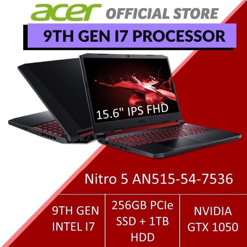 Acer Nitro 5 AN515-54-7536 with the Latest 9th Gen i7 Intel Processor and GTX 1050 Graphics