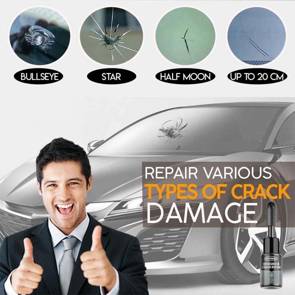 20ml Resin Glue Windshield Repair Tool Car Wind Glass Crack Chip Windscreen Resin Kits Q1T3