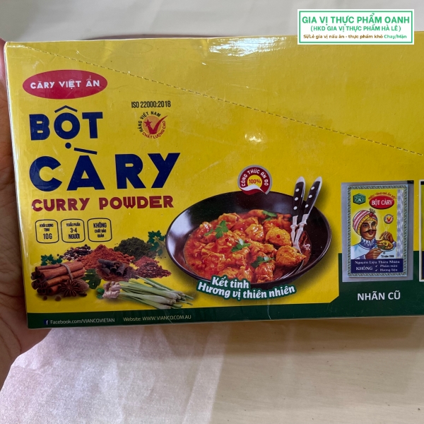 Bột cà ri Vianco 10gr (Hộp 50)