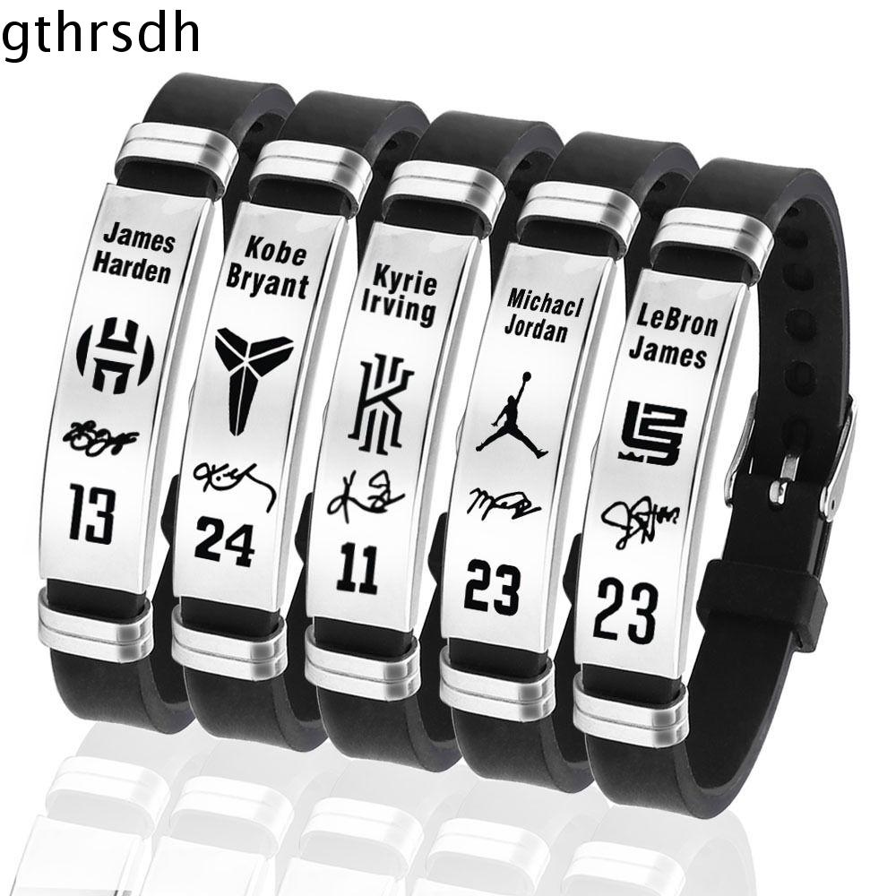 KOBE BRYANT Basketball Star Head Bracelet Silicone Rubber