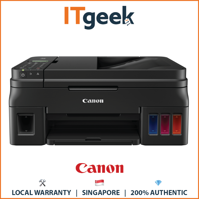 (PRE-ORDER) Canon PIXMA G4000 Refillable Ink Tank Wireless All-In-One with Fax for High Volume Printing Singapore