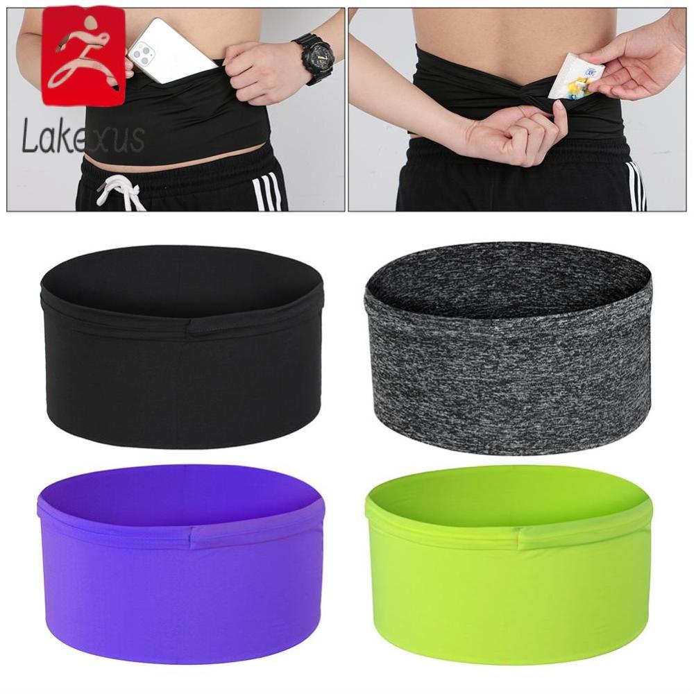 Dung tích lớn lakexus vô hình chạy Bộ Chuyên Nghiệp Túi đeo thắt lưng thể thao cho điện thoại di động Túi đeo hông mỏng nhẹ Marathon đai tập yoga Túi