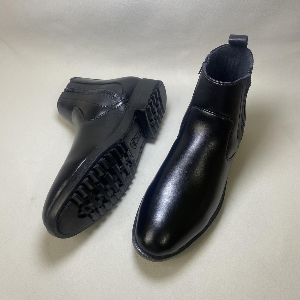 Giày da chelsea boots giày boot nam,giầy cao cổ nam, giày da
