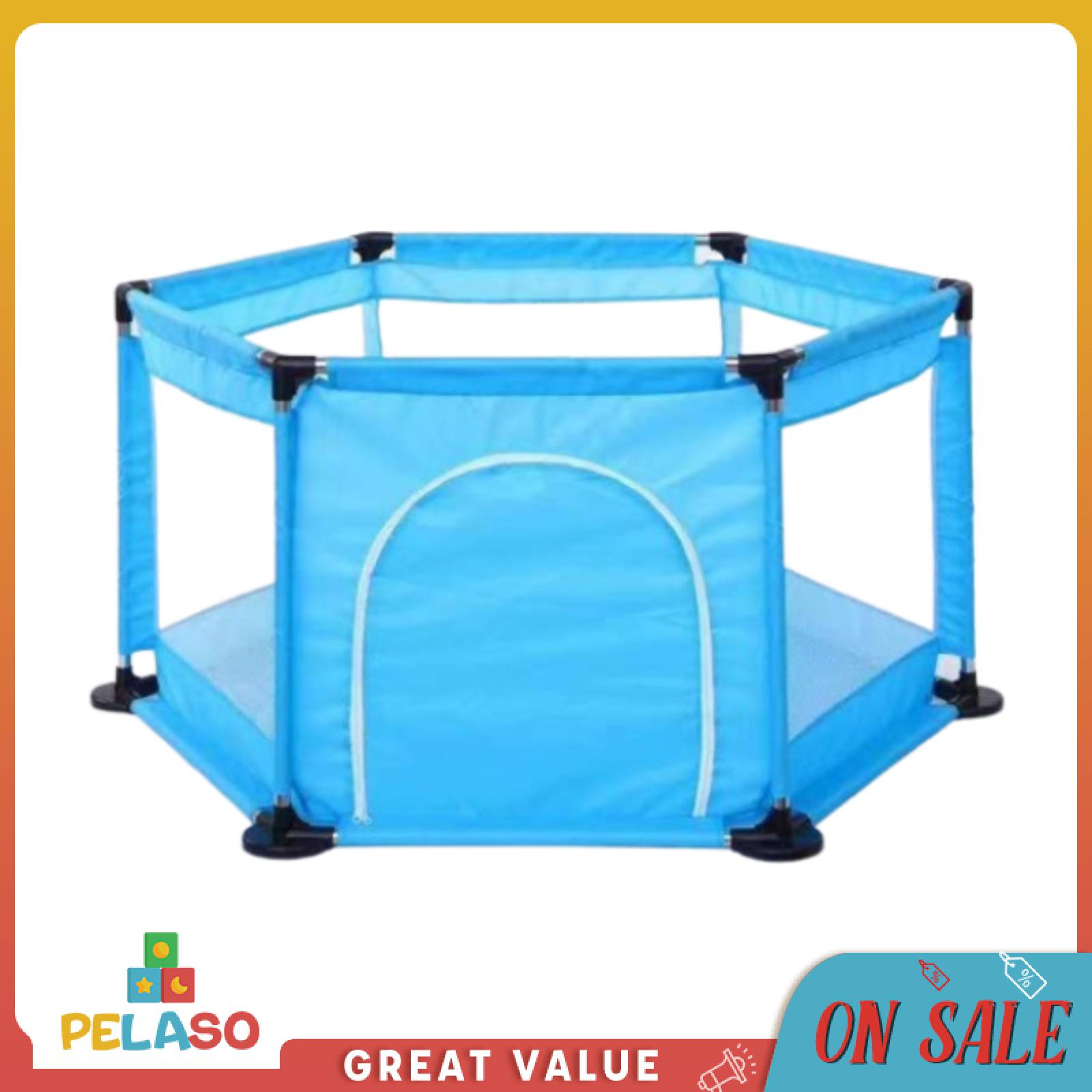 Pelaso trẻ em playpen Nhà chơi sân Dễ dàng cài đặt lều chơi đùa đi bộ hàng rào an ninh thực tế đa dụng cho nhà ký túc xá phòng ngủ trẻ em