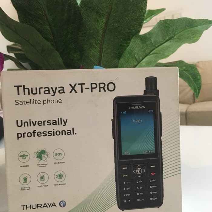 TELEPON SATELIT THURAYA XT PRO INCLUDE SIMCARD DAN PULSA $10 Harga  27,320,000 Ringgit*Penghantaran Percuma