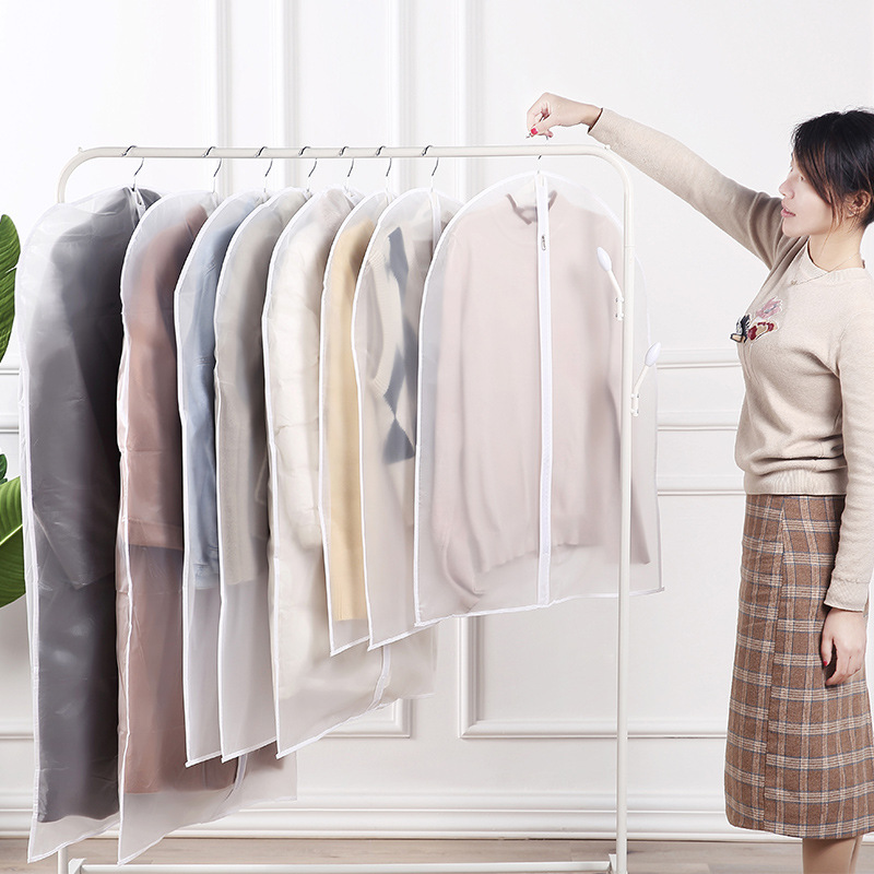 Quần áo trong suốt, tấm che bụi, túi che bụi, vải không dệt, bộ quần áo, áo khoác, túi che bụi, không mùi, lưu trữ quần áo