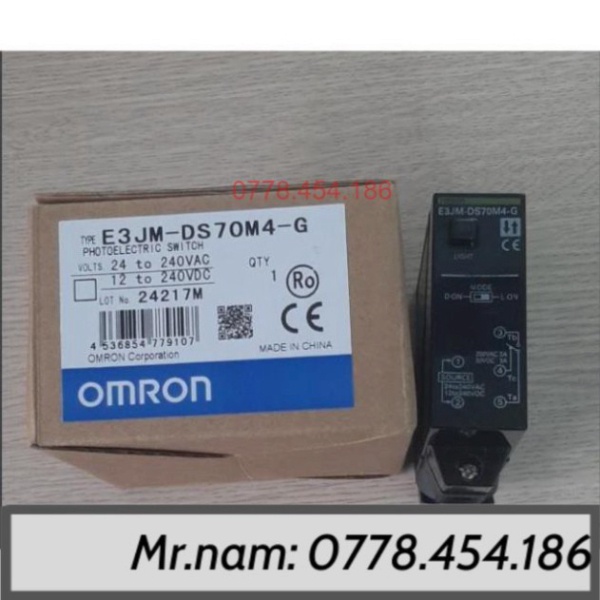 [Bán sỉ và có xuất VAT] Cảm biến quang Omron E3JMDS70M4G