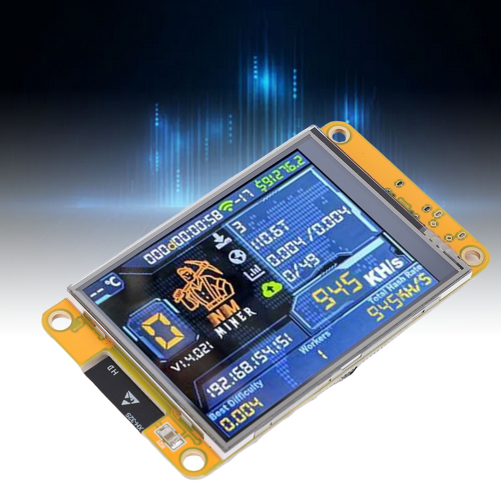 Garosa Ban phát triển máy khai thác bitcoin Cắm và chạy USB Bluetooth WIFI 1060KH/s Màn hình 2 8 inch Máy khai thác xổ số Solo Giá 767,000 Đồng*Miễn phí vận chuyển