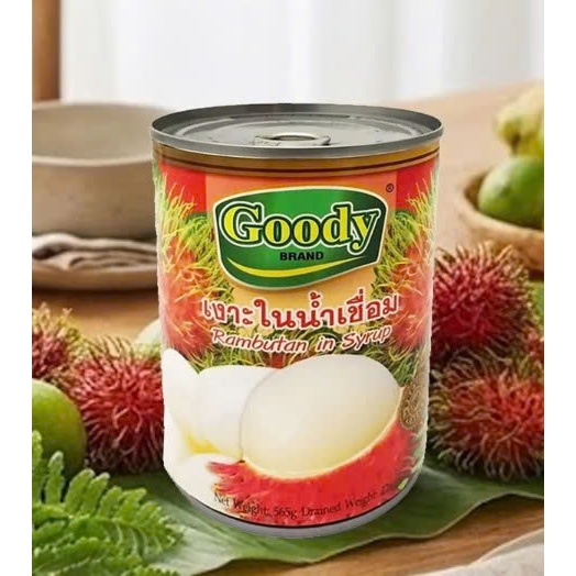 Chôm Chôm Ngâm Nước Đường Goody 565g