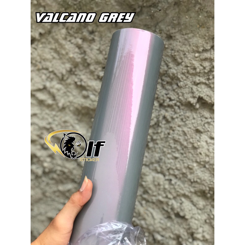 skotlet abu lembayung volcano grey candy glossy lebar 50cm premium vinyl Harga 51,200 rupiah*Gratis Ongkir