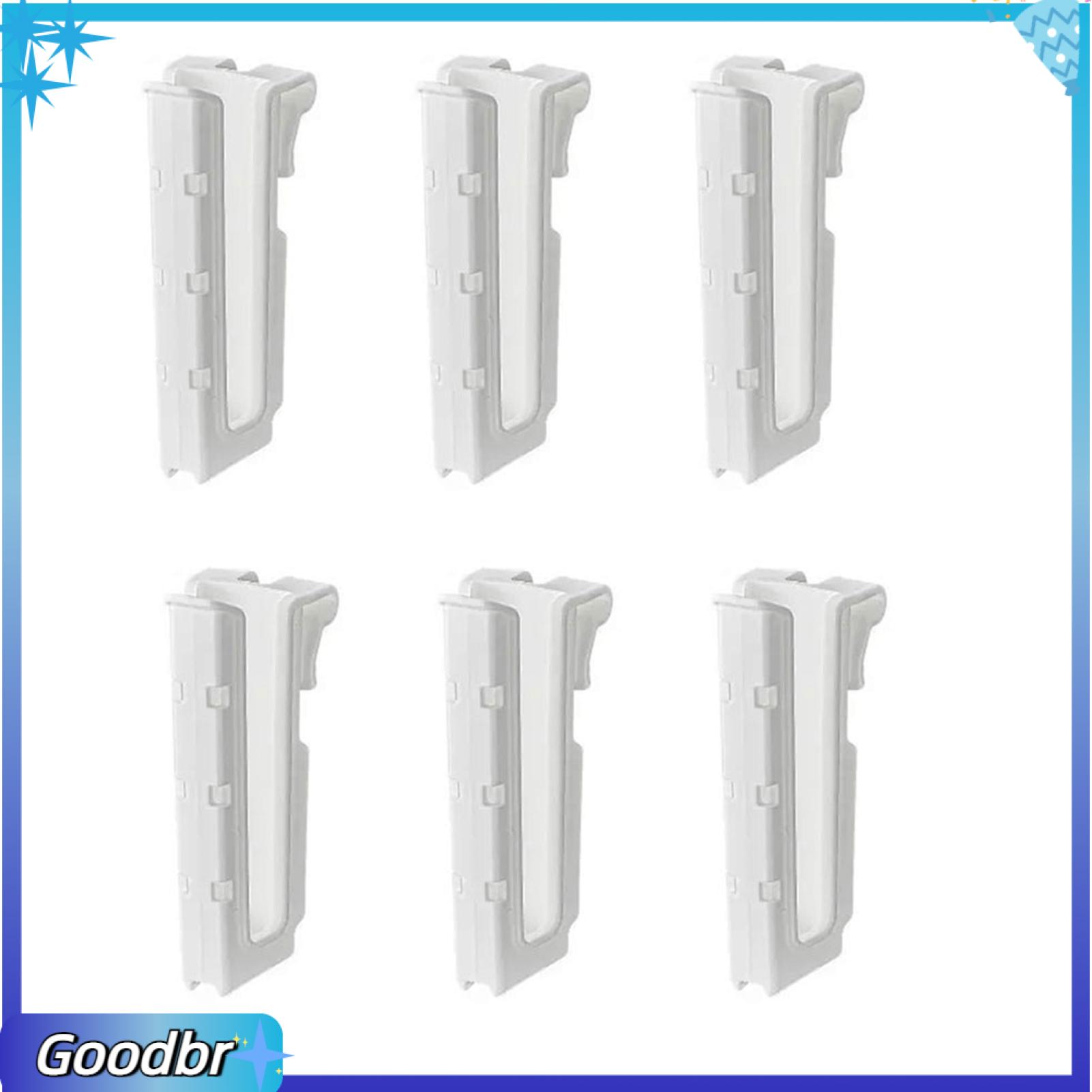 Goodbro ngăn để cốc dọc cạnh Giá móc 6 cái cup khô móc lưu trữ Kệ Dễ dàng lắp đặt tiết kiệm không gian Chai Thủy Tinh Giá móc
