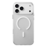 Sanptoch Matte Clear Magnetic Phone Case For iPhone 18 17 16 15 14 13 12 Pro Max Soft TPU Edge + Acrylic Hard Back Cover For iPhone 17 Air 16 15 14 Plus Skin-friendly Military Shockproof Casing Built in Button Protection