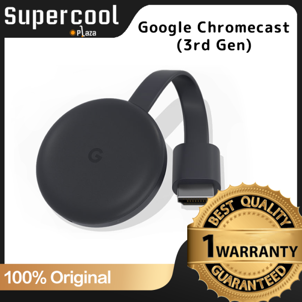 Google Chromecast (3rd Gen) Charcoal Singapore