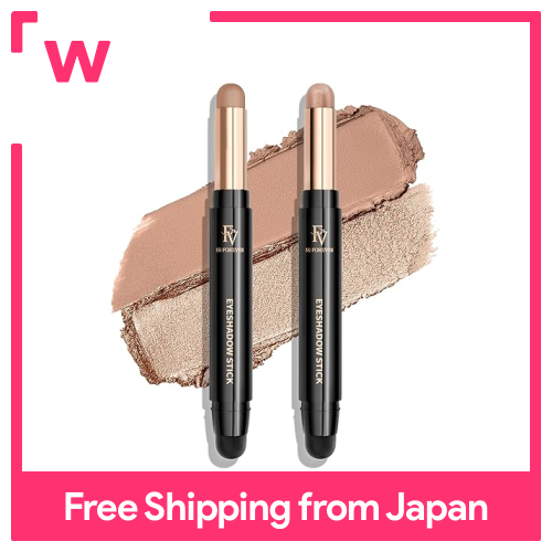 FV Matte Stick Eyeshadow độ bám dính cao bền lâu trang điểm mắt không thấm nước 2g (Màu Nude Màu Rượu Sâm Banh)