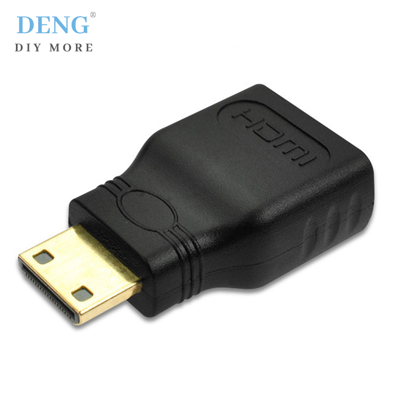 🔥singg poy Mini HDMI để HDMI Adapter mạ vàng Nam để chuyển đổi nữ cho HDTV phẳng