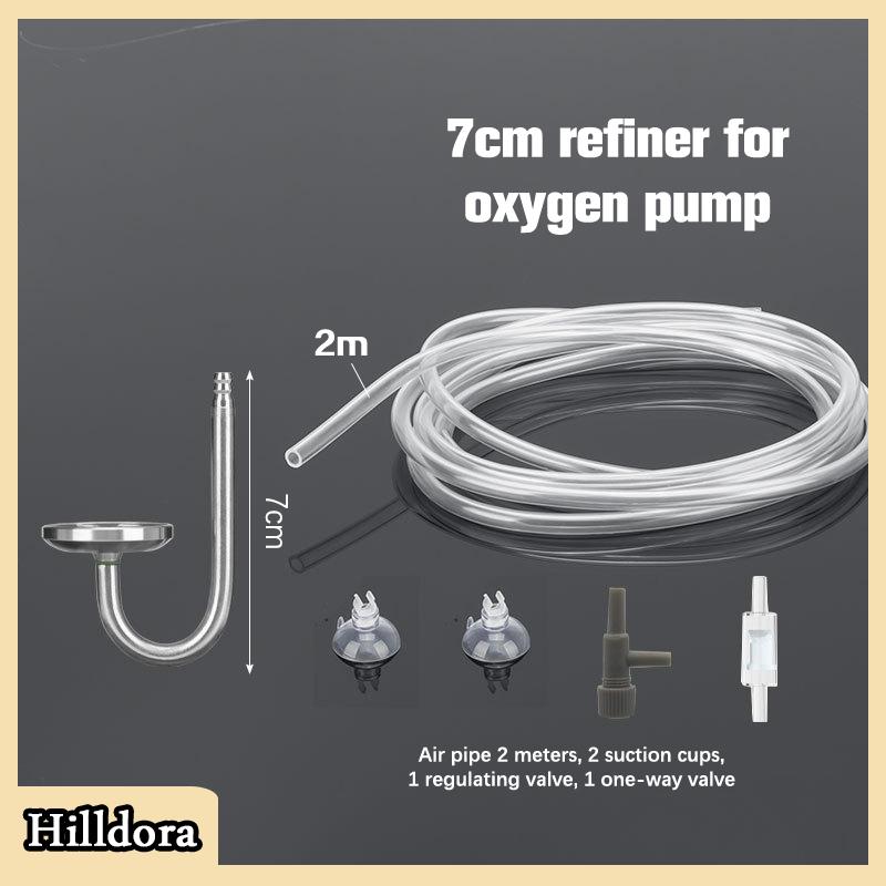 [Hilldora] Zrdr Aquarium CO2 Máy phun sương CO2 khuếch tán gương 304 thép không gỉ áp lực giảm solenoid van Refiner cho thực vật thủy sinh tăng trưởng Fish Tank CO2 Refiner - 9