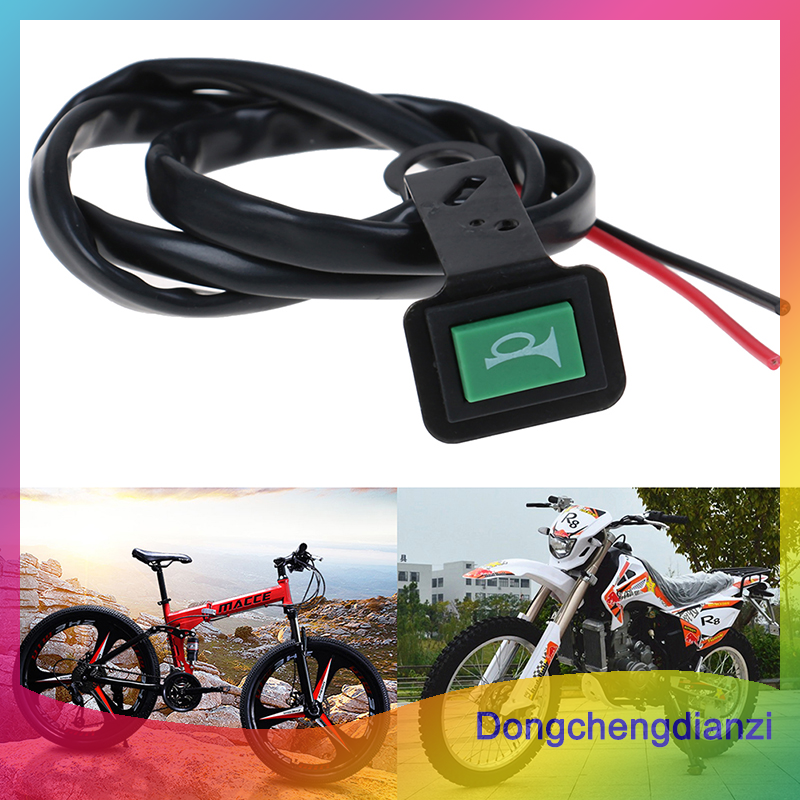 Dongchengdianzi Xe đạp điện còi nút chuyển đổi tín hiệu xe máy xe tay ga Còi xe đạp