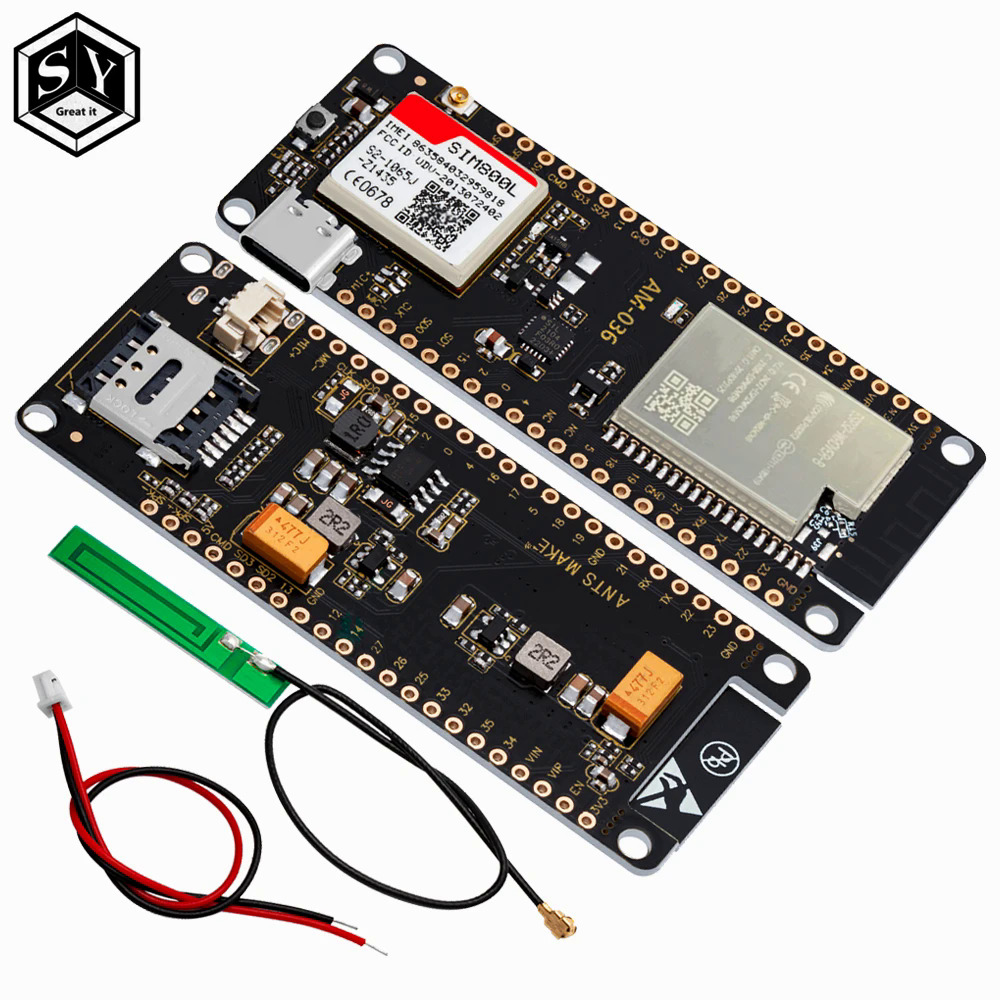 Ttgo t-call ăng ten Sim không dây v1.3 ESP32 Mô đun Sim SIM800L và Ăng ten GSMGPRS cho Arduino