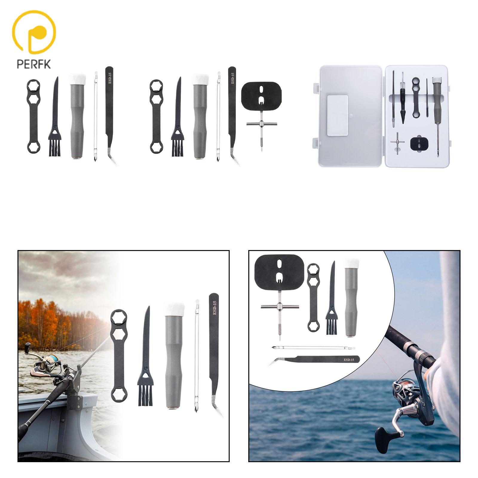 Fishing Reel Tool Set Fishing Reel Repair Maintenance Set Stainless Steel Disassembly Repairing Wrench Supplies for Reel ราคา 5,997 บาท*ส่งฟรี