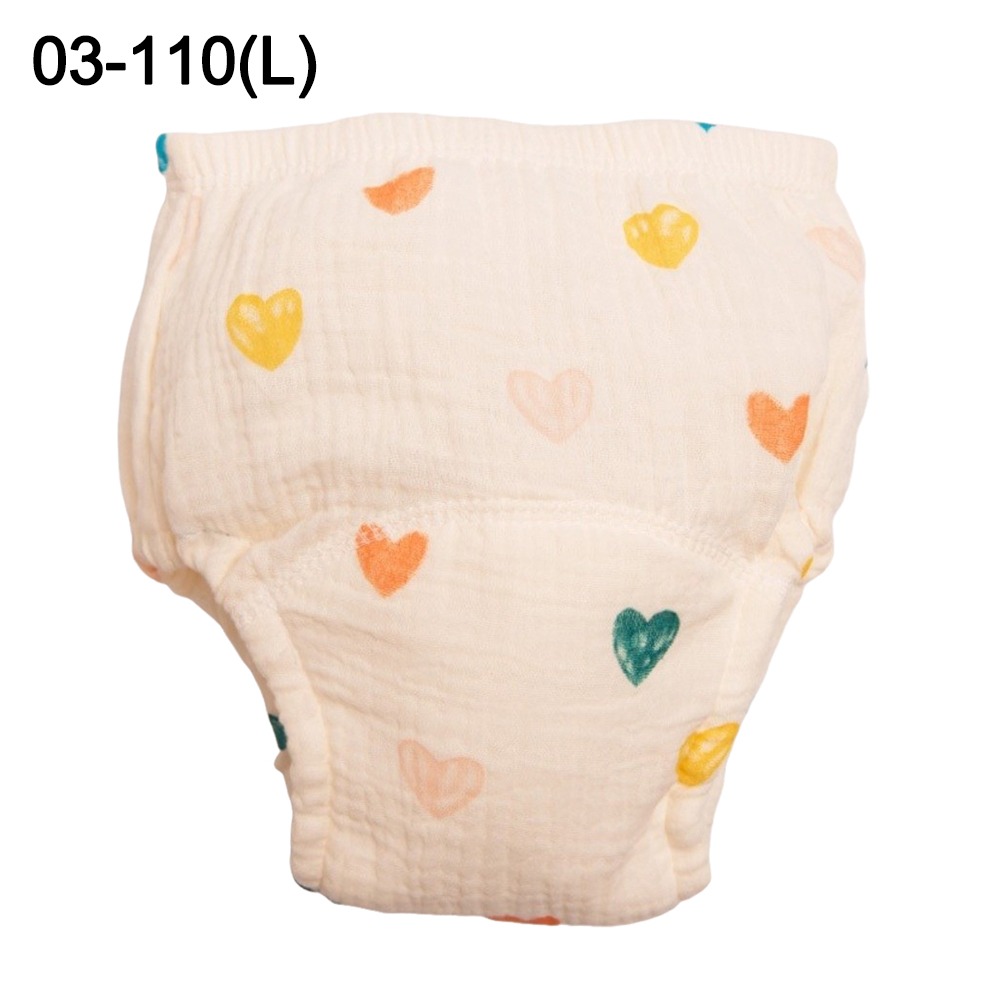 X MOM BABY Gạc bông Quần tập cho bé Thoáng khí Chống thấm nước Quần tã Thoải mái Chống rò rỉ Tã em bé Sử dụng cho trẻ  biết đi - 4