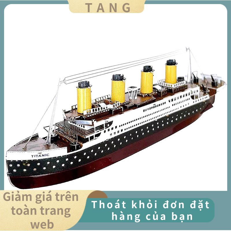 Lowest price TANG Màu Titanic Câu Đố tự làm tàu du lịch lắp ráp mô hình Bộ