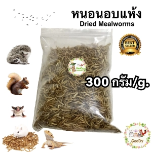 ภาพหน้าปกสินค้าหนอนอบแห้ง🐛300 กรัม/ gram.🐛Goody Dried mealworms ที่เกี่ยวข้อง
