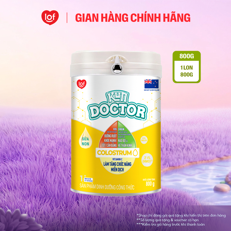 Sữa bột dinh dưỡng KUN DOCTOR COLOSTRUM 1+ lon 800gr