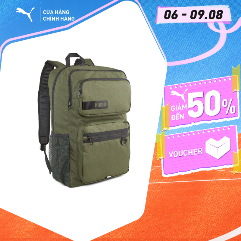 Balo thời trang PUMA Unisex Deck Backpack II Myrtle Màu Xanh Lá