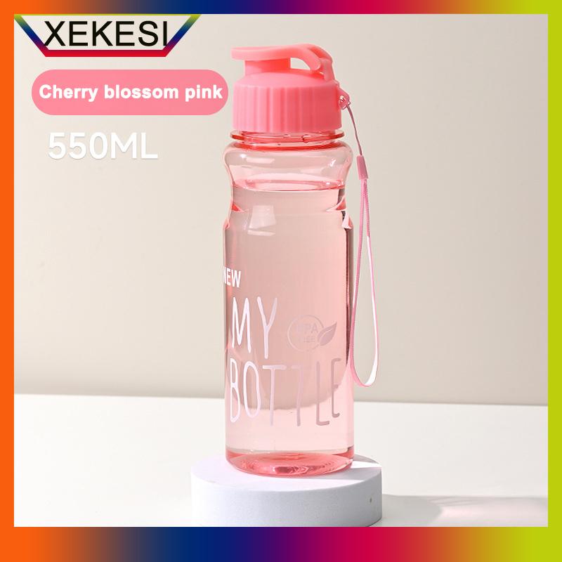 XEKESI Công suất lớn cốc nước thể thao, màu trong suốt vật nuôi lật trên cốc nước lạnh, chai nước không gian, cốc nước bằng nhựa - 5