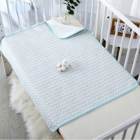 Oldlaiben Portable Anti Slip Baby Waterproof Diaper Changing Mat Pad Reusble Baby Chainging Pad Pure Cotton