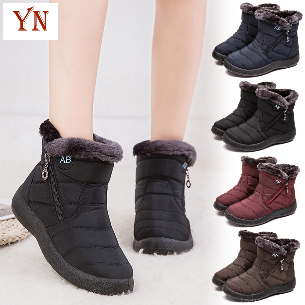 Phụ Nữ Của kích thước lớn Bốt đi tuyết Không-Trượt Và chống mòn bốt thoáng khí Quà Tặng Cho Giáng Sinh Sinh Nhật Năm Mới YN-MY