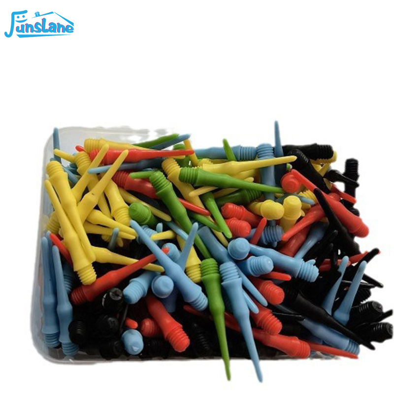 FunsLane 4.5mm Dart Point Soft Dart Tip Point For Dart Tip Replacement, Plastic Dart Tips 2BA Thread Soft Dart Tips Dart Accessories For Dart Players ราคา 149 บาท*ส่งฟรี