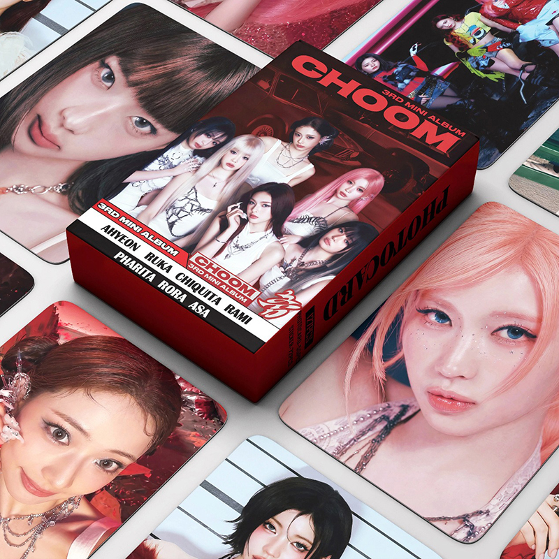 127pcs/box BABYMONSTER Photocard CHOOM Album LOMO Card Sticker KPOP Collection Card