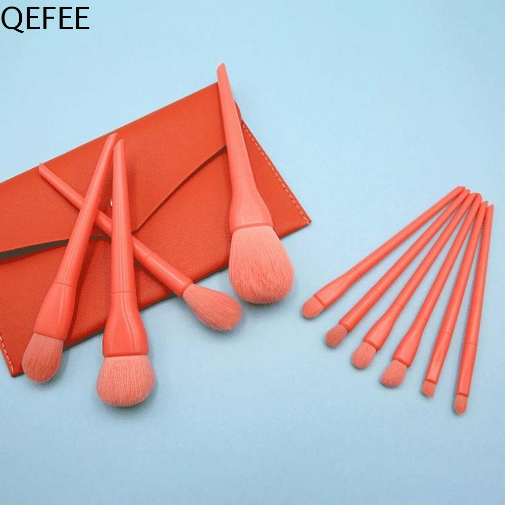 QEFEE Màu Kẹo Cọ trang điểm chuyên nghiệp Dụng Cụ Trang Điểm Lông xù Bộ cọ trang điểm Thời trang Phấn mắt Cọ tán phấn mắt Sinh viên