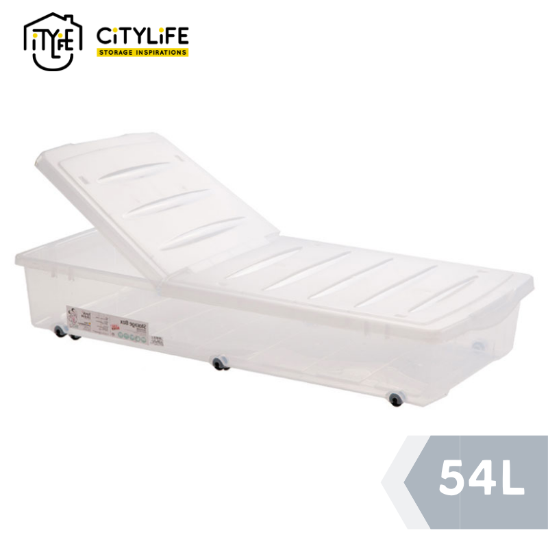 Citylife - Underbed Storage With Wheels 54L